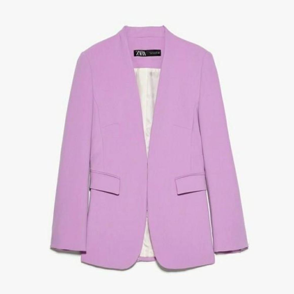 Zara Lilac Small Blazer
